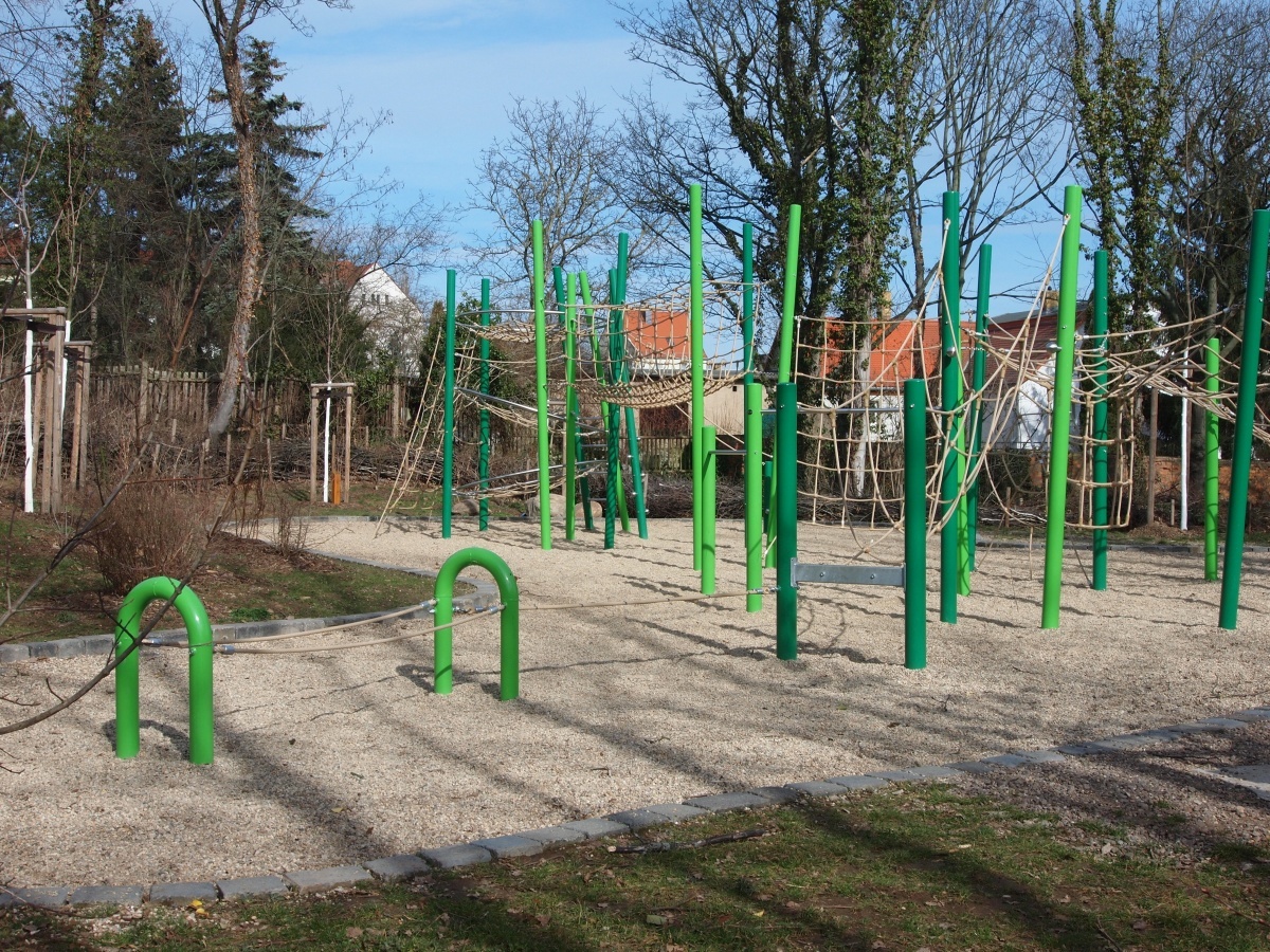 "Zur Alten Bäckerei“ Neuer Spielplatz für LeipzigGroßzschocher