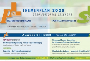 Editorial Calendar 2020 Playground@Landscape / S&L